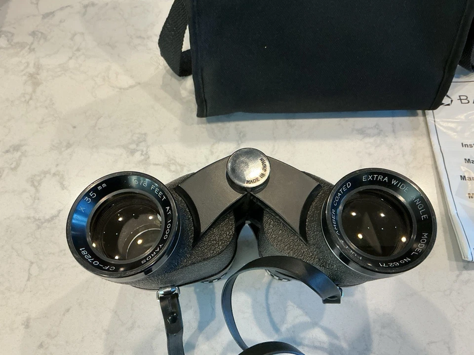 Sears Barska Discoverer 7x35 Extra Wide Angle Binoculars Model 6271 With Strap - Image 3 of 4