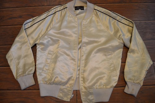 Vintage Universal Studios Satin Jacket Womens Medium,Has Stains/Discoloration