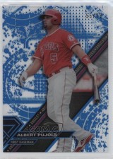 2017 Topps High Tek Pattern 1 Blue Rainbow 55/75 Albert Pujols #HT-AP zg6