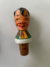 Handgeschnitzter Zierkorken, Vintage, 50er Jahre