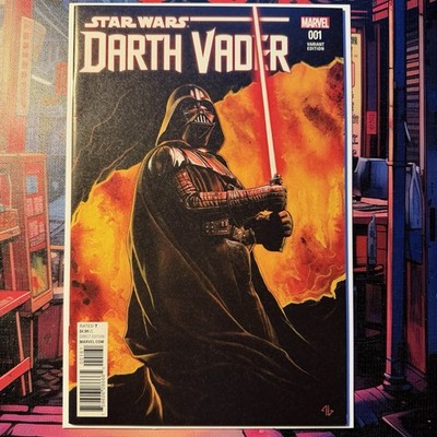 Star Wars Darth Vader #1 - Adi Granov 1:25 Variant Cover - 2017 - Marvel Comics