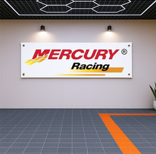 Mercury Racing Wall Banner High-gloss Acrylic Sign For Performance Enthusiasts