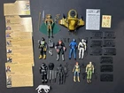 GI Joe 25th Anniversary Lot of 9 Figures Serpentor & Air Chariot + 5 Pack Sets