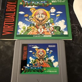 Mario&rsquo;s Tennis Nintendo Virtual Boy JP Import - CIB US Seller 🔥