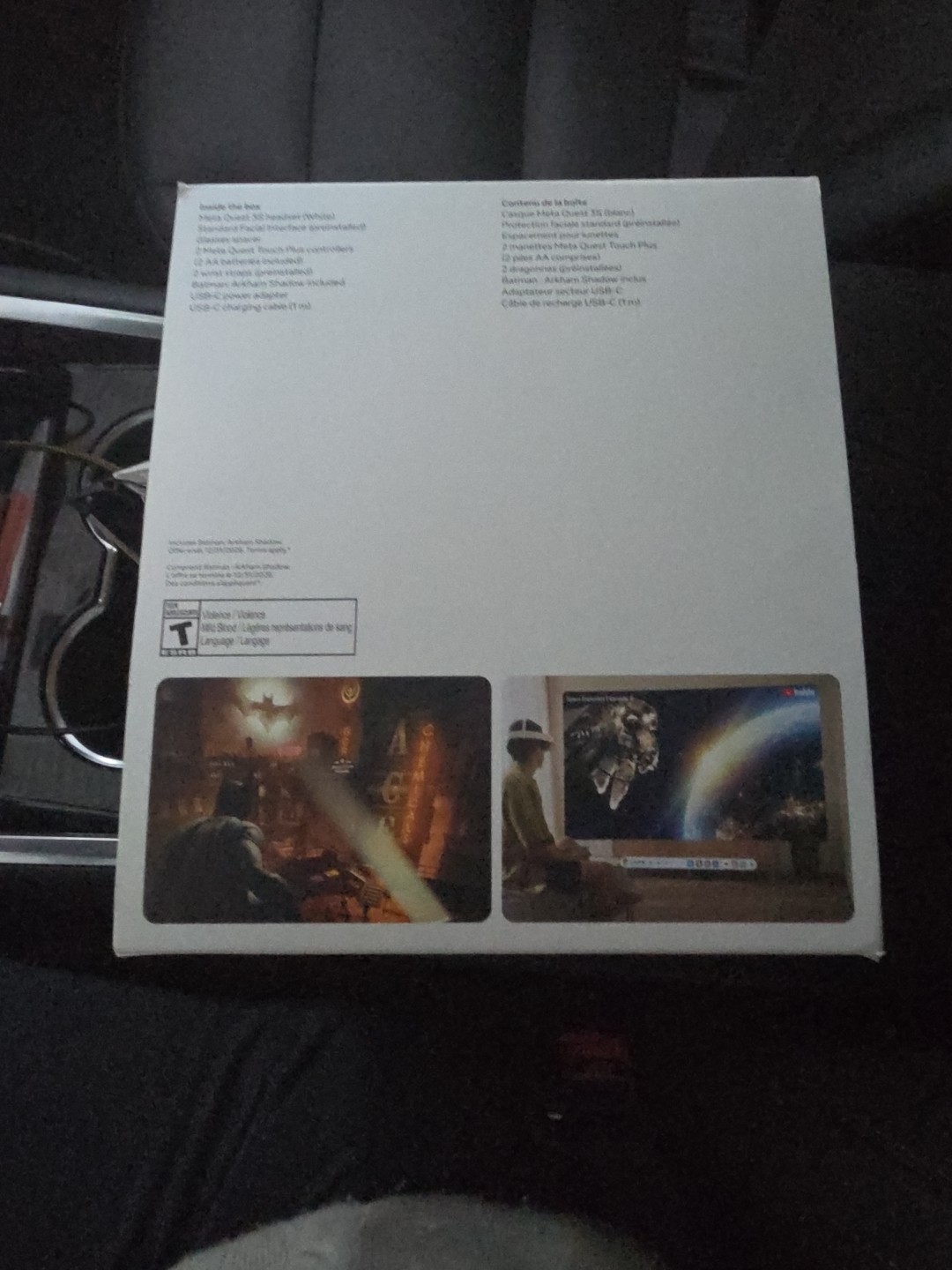 NEW - Never Opened Meta Quest 3S All-in-One Headset 256GB, Batman Arkham Shadow 