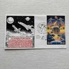 1992 Space U.S. & Russia Eye Space Together FDC 5-29-92 John Stampone Cachet