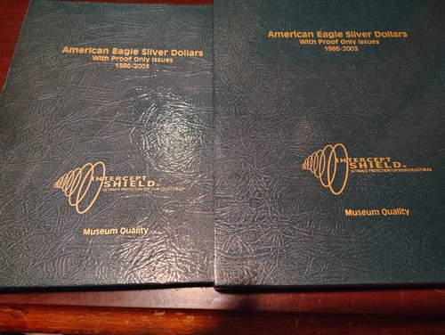 Intercept Shield # A-0160 Silver eagle album 1986-2003