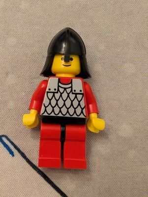 LEGO Castle Black Knights: Scale Mail Red Knight, HALBERD, cas162, 6059, 1990