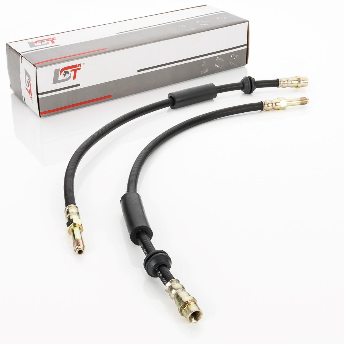 2x Brake Hose Brake Line for VW Transporter V T5 T6 Front 550mm