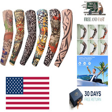 Tattoo Sleeves for Men Women Kids, Fake Temporary Tattoo Arm Covers