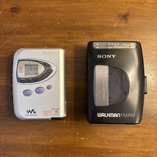 Sony Walkman WM-FX10  WM-FX290 Portable Cassette Tape Players - Parts Or Repair