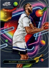2023-24 Topps Chrome Cosmic #75 Rudy Gobert