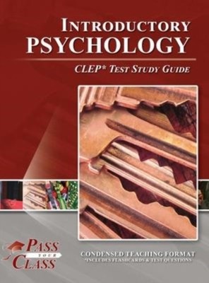 PassYourClass - Introductory Psychology CLEP Test Study Guide - New ha - X555z