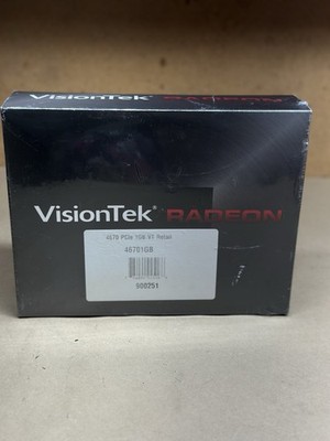 VisionTek ATI Radeon HD 4670 1GB PCIe Video Graphics Card NEW Sealed