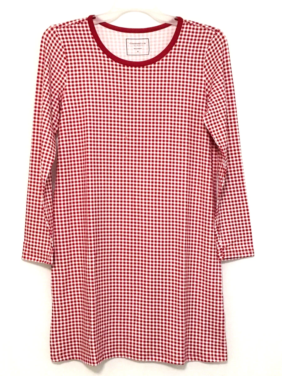 knee length dresses for ladies Women's Brushed Cotton Dressing Gown – DUMBARTON Tartan Medium main image 1