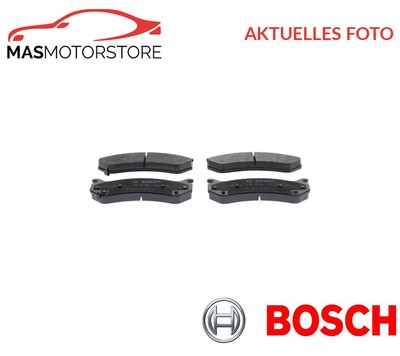 SATZ BREMSBELÄGE BREMSKLÖTZE BOSCH 0 986 494 952 A FÜR HUMMER HUMMER H2,H2