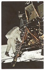 Astronaut Neil A. Armstrong, Moon Landing 1969 Apollo 11, L. M. Eagle