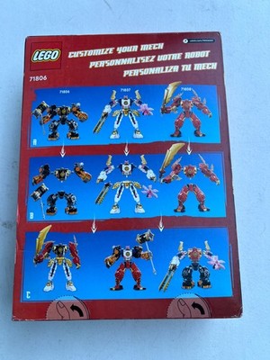 New LEGO #71806 Ninjago Cole's Elemental Earth Mech kit | eBay