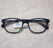 Walmart MJ07323 Eyeglasses Frames 571349125 Purple Tort 52-17-140