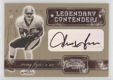 2001 Playoff Contenders Legendary Contenders Auto Irving Fryar #LC-28 Auto 0s4