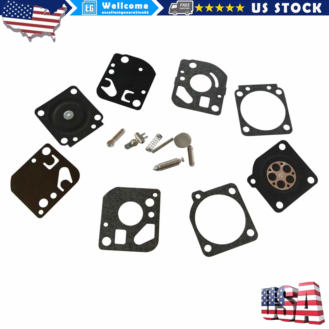 Trimmer Zama Carb Carburetor Rebuild Repair Kit Rb-29