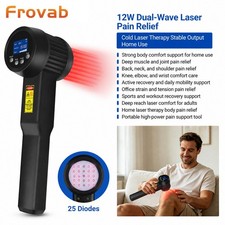 12W Low Level Laser Device 808 905nm Near Infrared for Arthritis Osteoarthritis