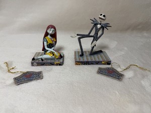 NEW Jim Shore DISNEY Figurine NIGHTMARE BEFORE CHRISTMAS Jack Sally LOT 6014361