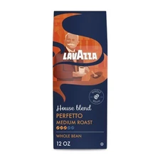 House Blend Perfetto Whole Bean Coffee 12oz Bag, Medium Roast, Full-bodied, I...