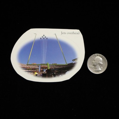 2000 Jets Overhead Peel Off Sticker NFL Lic NFLPA  . See Description