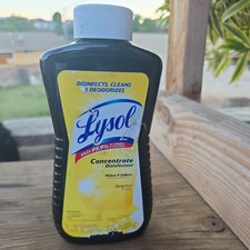 Lysol Concentrate Disinfectant Original Scent 12 fl oz Makes 9 Gallons New
