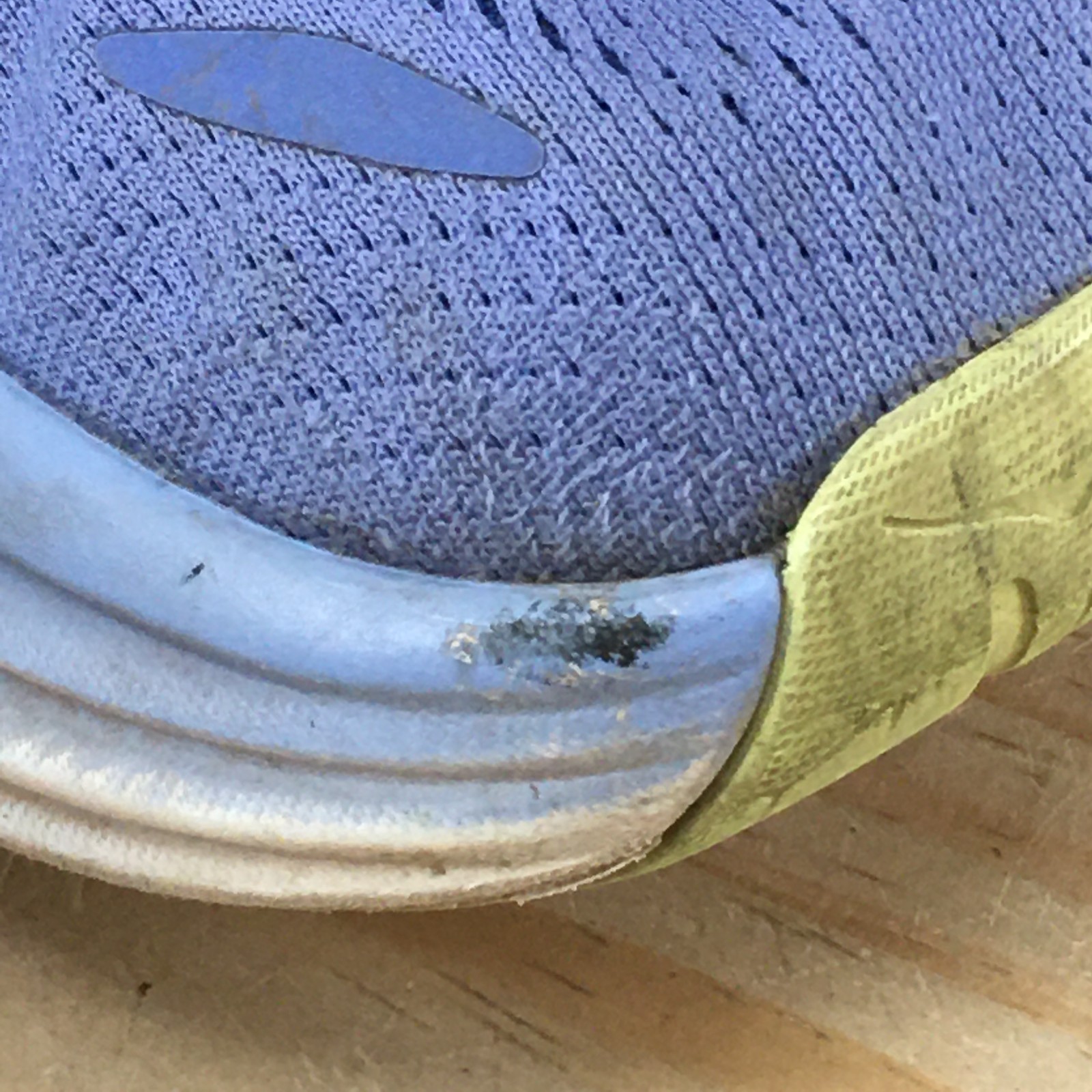 Hoka One Shoes Womens 7.5 B Blue Bondi 8 Running Casual Sneakers Mesh Low Top thumbnail 4