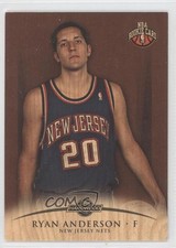 2008-09 Topps Hardwood Mahogany Wood 48/75 Ryan Anderson (Ball at Hip) #119 0j8