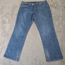 Tommy Hilfiger Jeans Womens 16 Blue Mid Rise Skinny Leg Normcore Casual