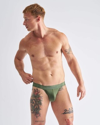 TEAMM8 Reign Sports Brief - Emerald Green Modal Underwear