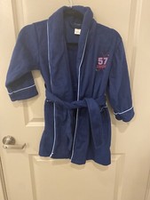 NWOT Little Boys Navy Blue Robe Size 5