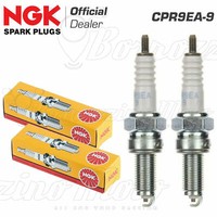 KIT 2 Originalkerzen NGK CPR9EA-9 Candelahonda NT V Deauville 700 2006 -2009