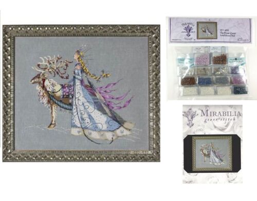 MIRABILIA Cross Stitch PATTERN & EMBELLISHMENT PACK The Snow Queen MD143 - Picture 1 of 1