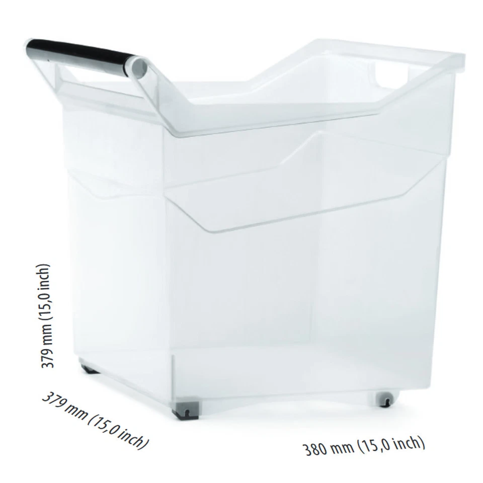 Récipient de rangement conteneur rouleaux organisateur transparent NUK5H boît... - Photo 2/4