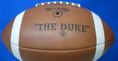 New In Box 1956 Era Official NFL Patern Duke Football w/White Night ...