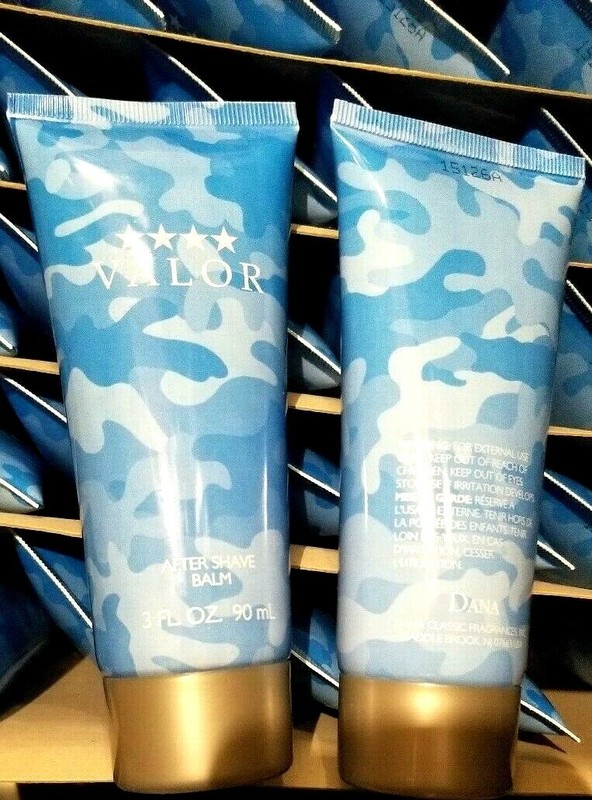 15 pk VALOR AFTERSHAVE BALM 3 fl oz each for MEN by DANA DISCONTINUED
