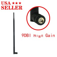 9dBi high gain new WiFi antenna RP-SMA for Linksys ASUS TP-Link D-Link router U