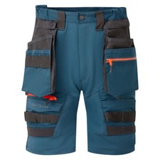 Image of Portwest Mens Holster Pocket Shorts Detachable Workwear Summer Shorts DX4