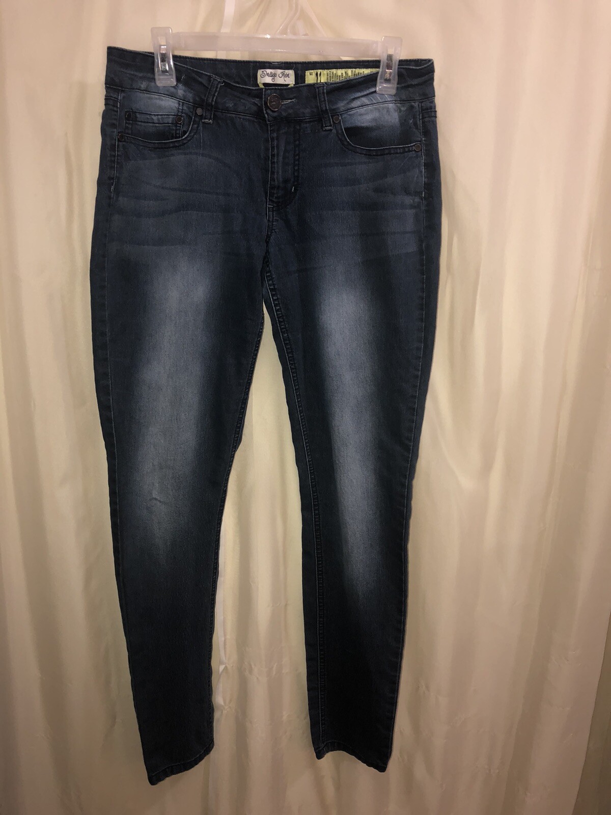 INDIGO REIN Low Rise SKINNY Jeans Junior Women's Denim Size 11