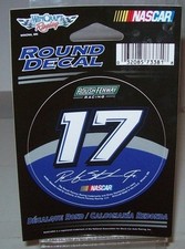 RICKY STENHOUSE JR 17 WINCRAFT 3" ROUND DECAL STICKER