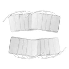 20 Elettrodi di Ricambio per Elettrostimolatore Adatto per EMS e TENS da 4x4cm