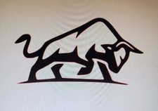 Stier Bulle Auto Aufkleber Sternzeichen Konturschnitt Vinyl Selbstklebend