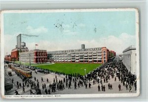 12101721 - Detroit, Mich. Ford Motor Company, Cable Car , Stempelflecken , 3