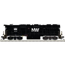 Atlas 10004097 Norfolk Western 4114 GP38 High Hood Locomotive, HO Gauge, DCC