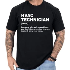 Hvac Technician Definition T-shirt Funny Gifts Profession Shirt Men & Women