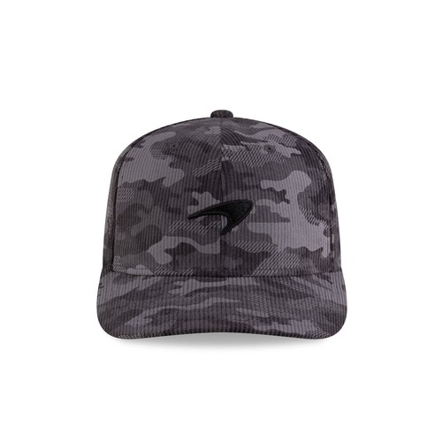 2025 McLaren F1 UK Mens Cord Camo Baseball Cap grey size M/L - Picture 3 of 8